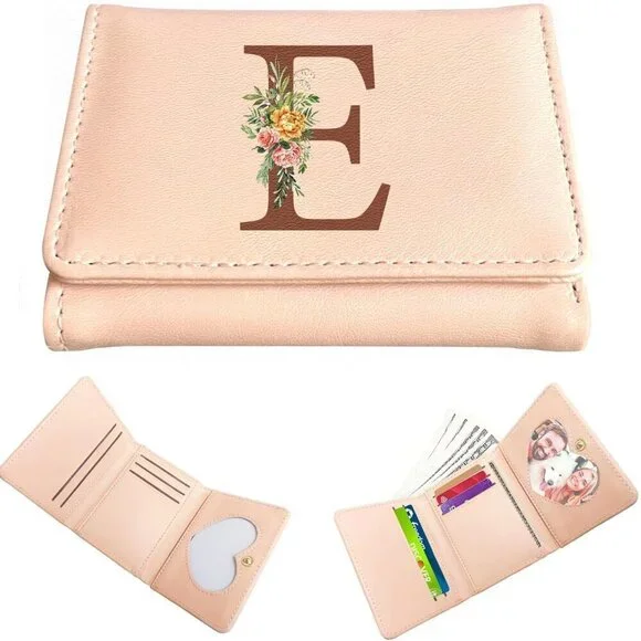 Girls Women Leather Card Wallet Small Purse Cute Mini Pocket Holder Gift - Picture 1 of 7